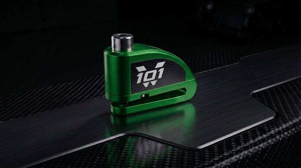 CANDADO DE DISCO CON ALARMA 101 Way - 110 dB Zinc Alloy